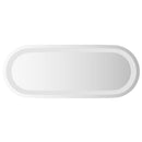 vidaXL ovális LED-es fürdőszobai tükör 50 x 20 cm