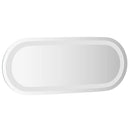vidaXL ovális LED-es fürdőszobai tükör 50 x 20 cm