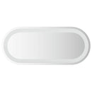 vidaXL ovális LED-es fürdőszobai tükör 70 x 30 cm