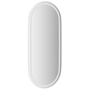 vidaXL ovális LED-es fürdőszobai tükör 100 x 45 cm