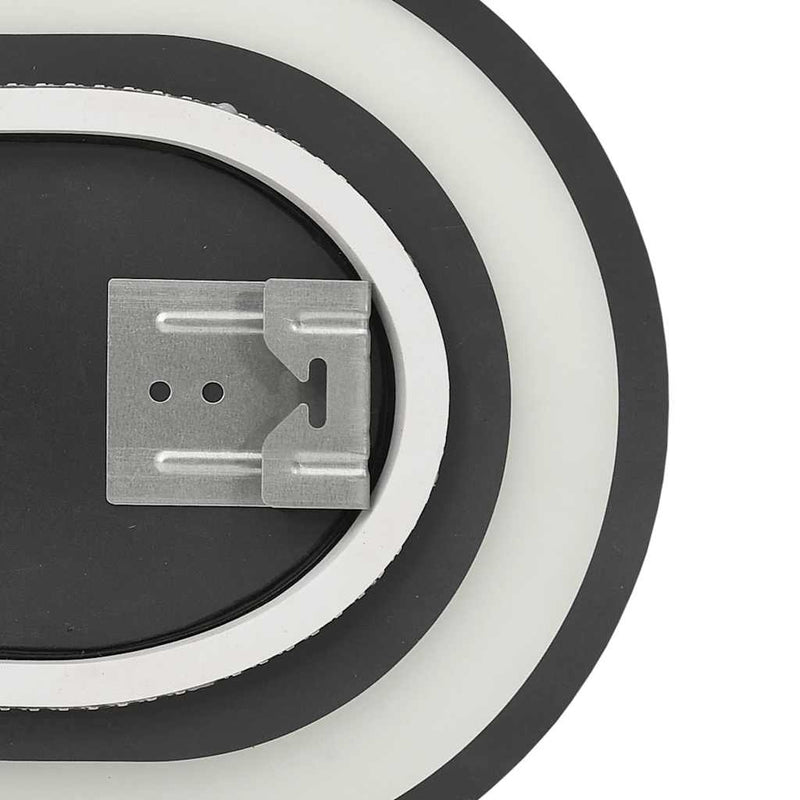 vidaXL ovális LED-es fürdőszobai tükör 100 x 45 cm