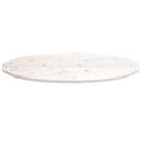 vidaXL fehér tömör fenyőfa ovális asztallap 110x55x2,5 cm