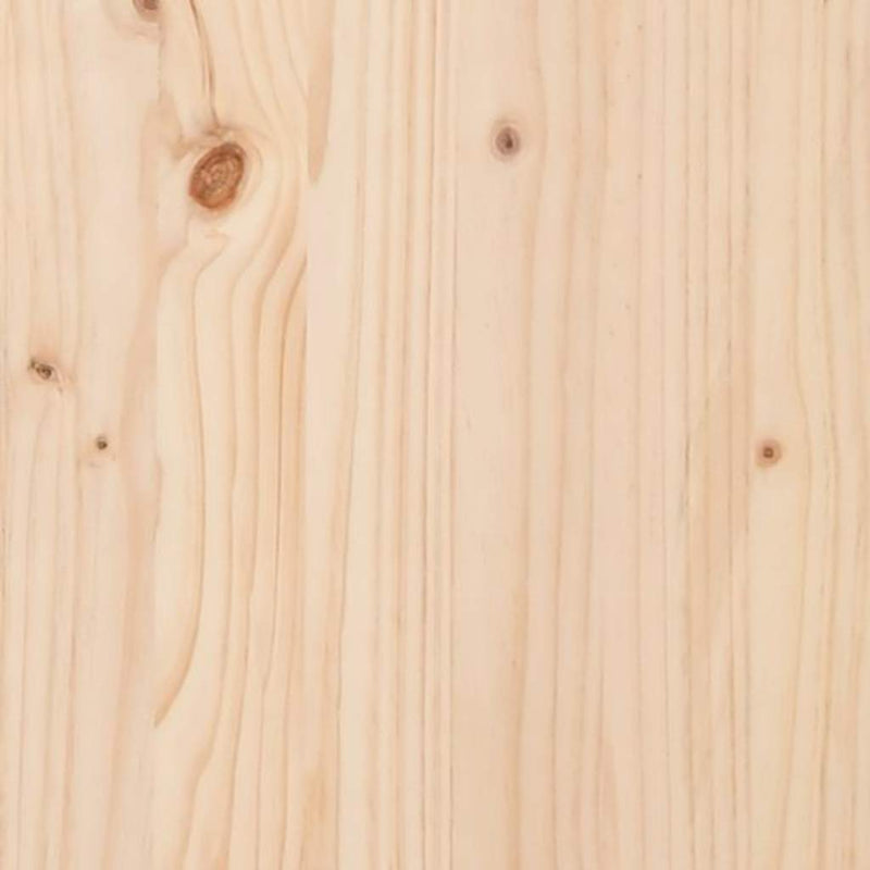 vidaXL tömör fenyőfa asztallap 100 x 50 x 2,5 cm ovális