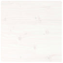 vidaXL fehér tömör fenyőfa ovális asztallap 40x40x2,5 cm