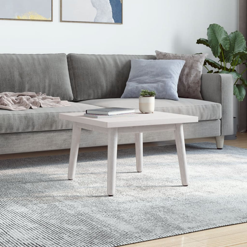 vidaXL fehér tömör fenyőfa ovális asztallap 50x50x2,5 cm