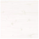 vidaXL fehér tömör fenyőfa ovális asztallap 50x50x2,5 cm