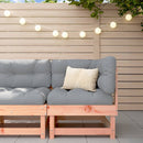 vidaXL tömör duglászfenyő kerti sarokkanapé