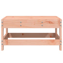 vidaXL tömör duglászfenyő kerti lábzsámoly