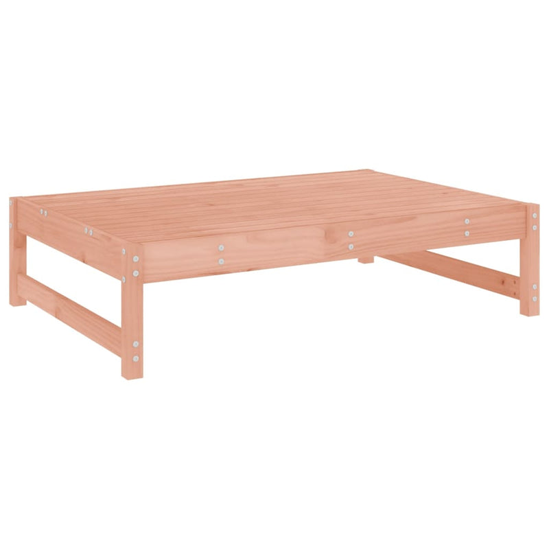 vidaXL tömör duglászfenyő kerti lábzsámoly párnával 120x80 cm