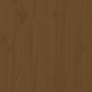 vidaXL 2 részes mézbarna tömör fenyőfa kerti pihenőgarnitúra