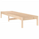 vidaXL 2 db tömör fenyő napozóágy 199,5x60x74 cm
