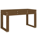 vidaXL mézbarna tömör fenyőfa kerti pad 80 x 38 x 45 cm
