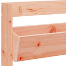 vidaXL 3 szintes tömör duglászfenyő fali virágtartó 60 x 18,5 x 110 cm