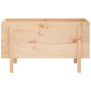 vidaXL tömör fenyőfa kerti magaságyás 101 x 50 x 57 cm