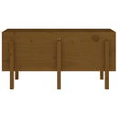 vidaXL mézbarna tömör fenyőfa kerti magaságyás 121 x 50 x 57 cm