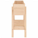 vidaXL tömör fenyőfa kerti magaságyás 101 x 30 x 69 cm