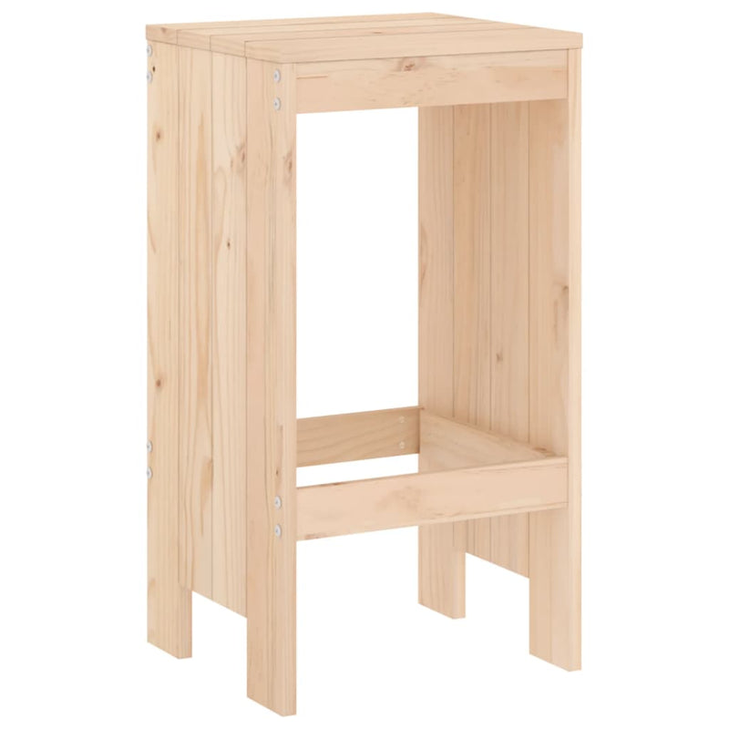 vidaXL 2 db tömör fenyőfa bárszék 40x36x75 cm