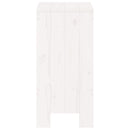 vidaXL 2 db fehér tömör fenyőfa bárszék 40x36x75 cm