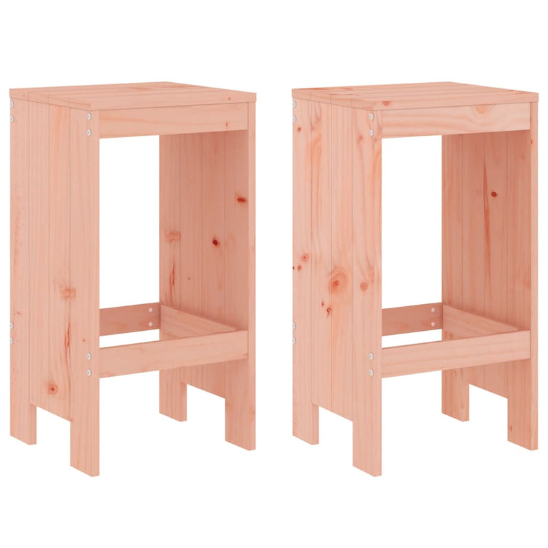 vidaXL 2 db tömör duglászfenyő bárszék 40x36x75 cm