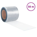 vidaXL átlátszó PVC ajtófüggöny 200 mm x 1,6 mm 50 m