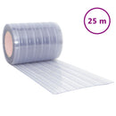 vidaXL átlátszó PVC ajtófüggöny 300 mm x 2,6 mm 25 m