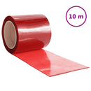 vidaXL piros PVC ajtófüggöny 200 mm x 1,6 mm 10 m