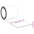 vidaXL kék PVC ajtófüggöny 200 mm x 1,6 mm 50 m