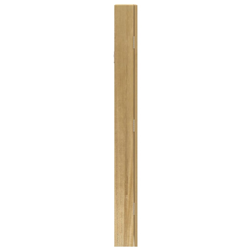 vidaXL falra szerelhető tükrös ékszerszekrény 30x8,5x90 cm