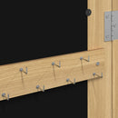 vidaXL falra szerelhető tükrös ékszerszekrény 30x8,5x90 cm