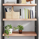 vidaXL világosbarna kezelt tömör tölgyfa fali polc 80x50x(2-6) cm