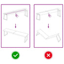 vidaXL világosbarna kezelt tömör tölgyfa fali polc 160 x 30 x (2-4) cm