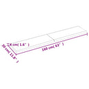 vidaXL világosbarna kezelt tömör tölgyfa fali polc 160 x 30 x (2-4) cm