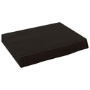 vidaXL sötétbarna kezelt tömör tölgyfa fali polc 40x30x(2-6) cm