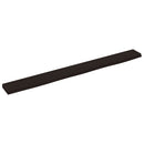 vidaXL sötétbarna kezelt tömör tölgyfa fali polc 100x10x2 cm