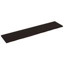 vidaXL sötétbarna kezelt tömör tölgyfa fali polc 220 x 50 x (2-4) cm