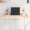 vidaXL asztallap 80x50x(2-4) cm kezeletlen tömör fa élőszegélyes