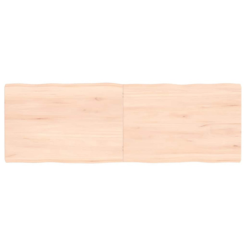 vidaXL kezeletlen tömör fa asztallap 120x40x(2-4) cm