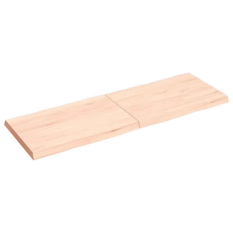 vidaXL kezeletlen tömör fa asztallap 120x40x(2-4) cm