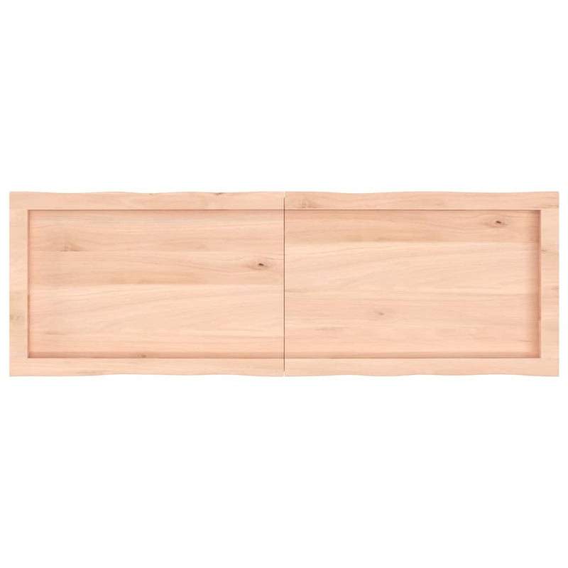 vidaXL kezeletlen tömör fa asztallap 120x40x(2-4) cm