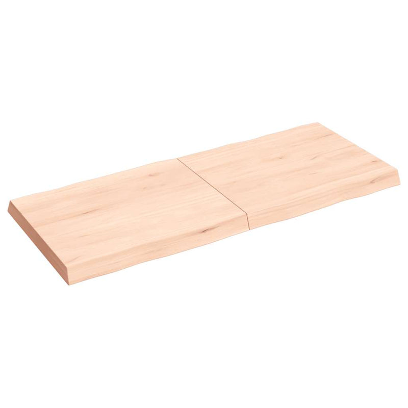 vidaXL kezeletlen tömör fa asztallap 120x50x(2-6) cm