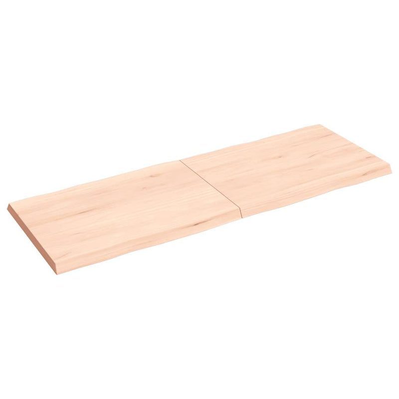 vidaXL kezeletlen tömör fa asztallap 140x50x(2-4) cm