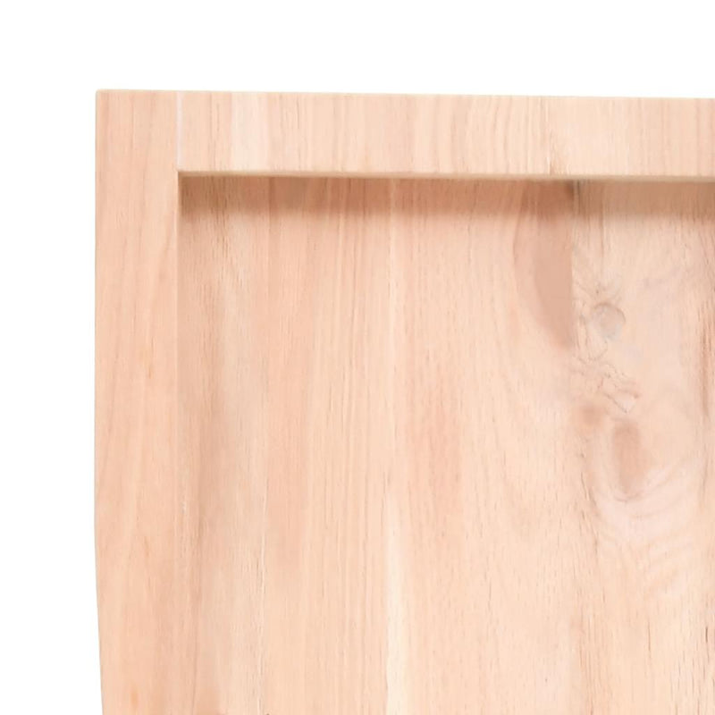vidaXL kezeletlen tömör fa asztallap 140x50x(2-4) cm