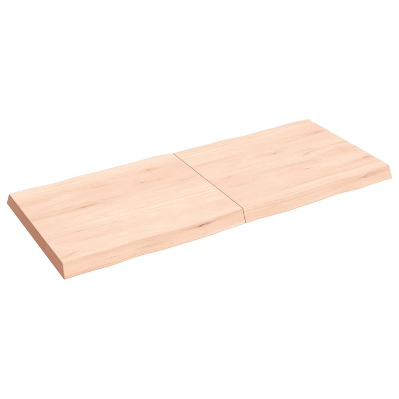 vidaXL kezeletlen tömör fa asztallap 140x60x(2-6) cm