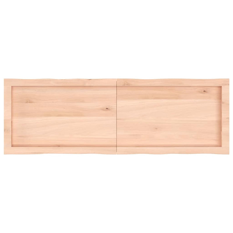 vidaXL kezeletlen tömör fa asztallap 140x60x(2-6) cm