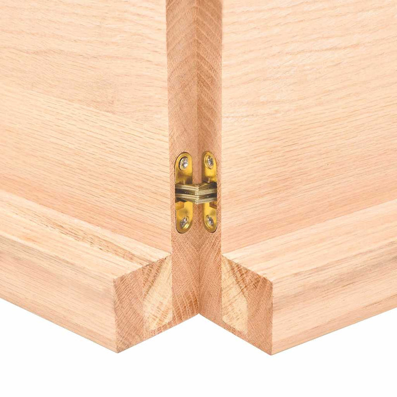 vidaXL kezeletlen tömör fa asztallap 140x60x(2-6) cm