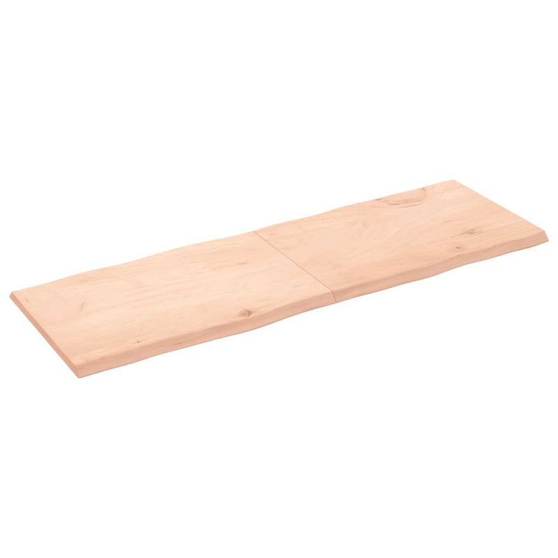 vidaXL kezeletlen tömör fa asztallap 180x60x(2-4) cm