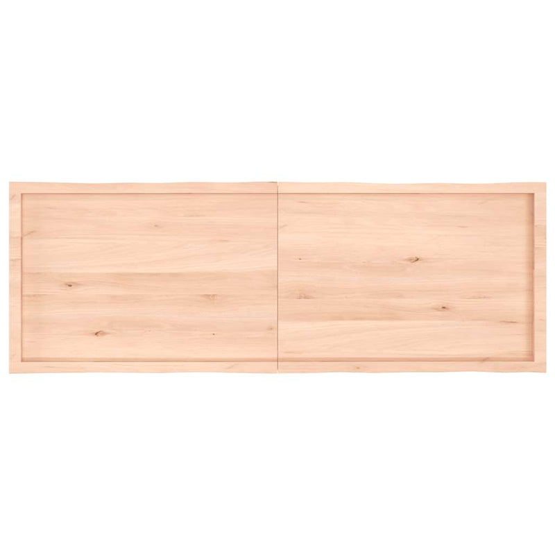 vidaXL kezeletlen tömör fa asztallap 180x60x(2-4) cm