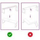 vidaXL világosbarna kezelt tömör asztallap 140x40x(2-4) cm