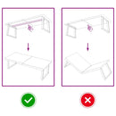 vidaXL világosbarna kezelt tömör asztallap 140x50x(2-6) cm