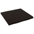 vidaXL sötétbarna kezelt tömör asztallap 60x60x(2-4) cm